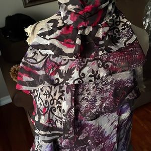 Beautiful summer turtleneck blouse